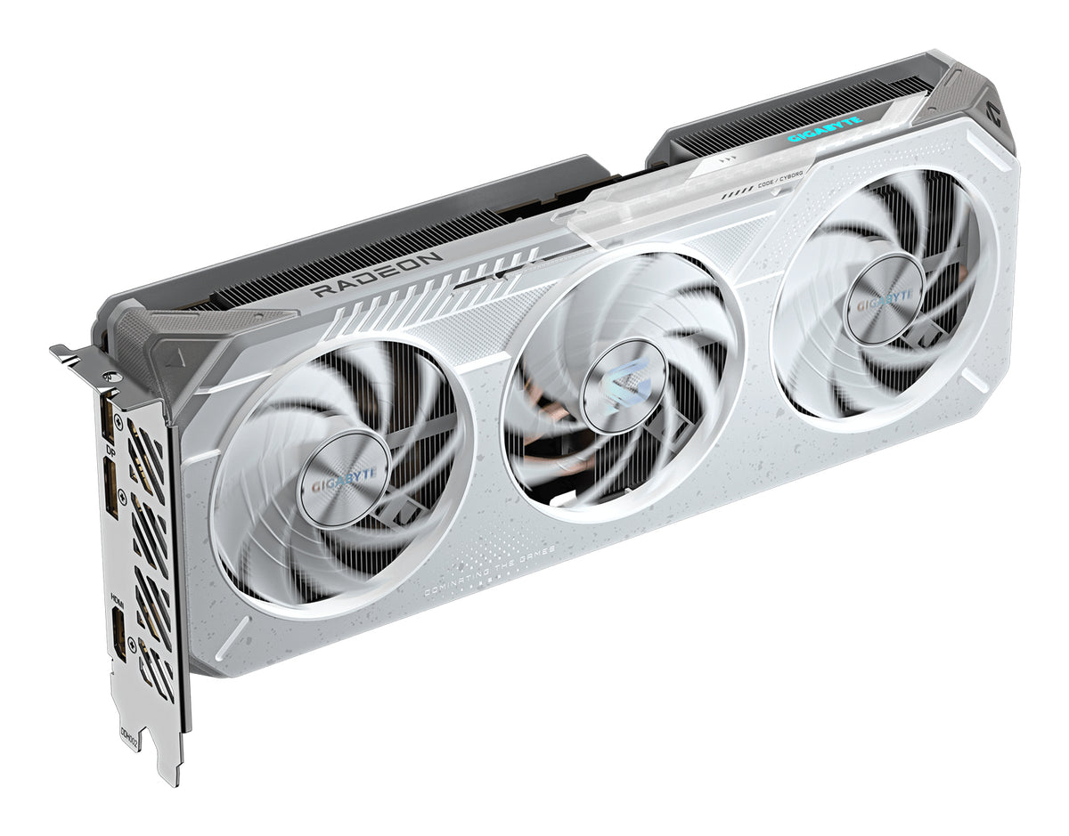 GIGABYTE GAMING Grafikkarte Radeon RX 9060 XT OC ICE 16G - 16GB GDDR6, 256bit, PCI-E 5.0, 3320 MHz Core Clock, 2 x DisplayPort, 1 x HDMI, GV-R906XGAMINGOCICE-16GD