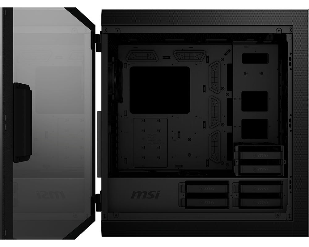 MSI MPG SEKIRA 500P Computer-Gehäuse Midi Tower Schwarz