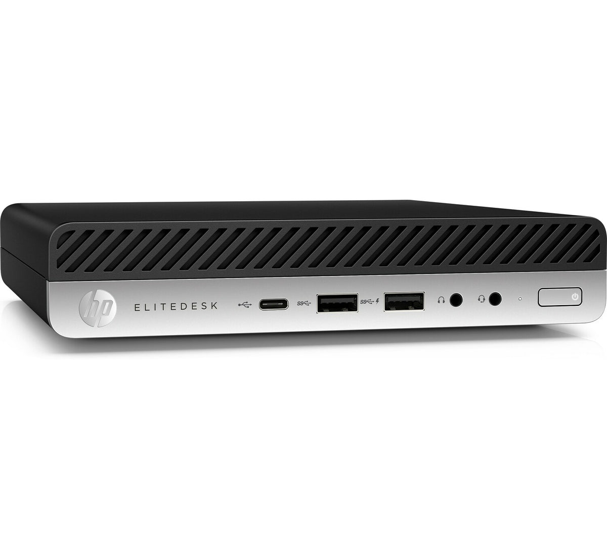 T1A HP EliteDesk 800 G4 Refurbished Intel® Core™ i5 i5-8500T 8 GB DDR4-SDRAM 256 GB SSD Windows 11 Pro Mini PC Mini-PC Schwarz, Silber