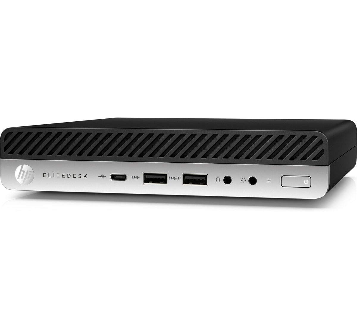 T1A HP EliteDesk 800 G4 Refurbished Intel® Core™ i5 i5-8500T 8 GB DDR4-SDRAM 256 GB SSD Windows 11 Pro Mini PC Mini-PC Schwarz, Silber