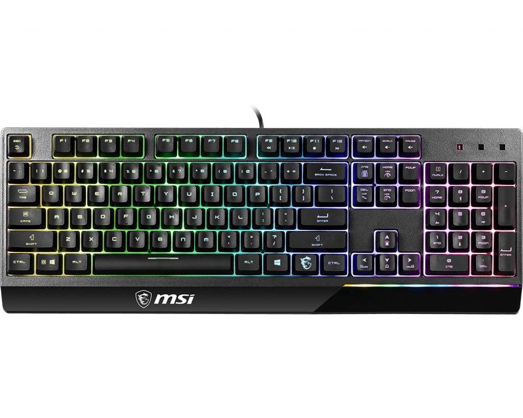 MSI Vigor GK30 Tastatur Gaming USB QWERTZ Deutsch Schwarz
