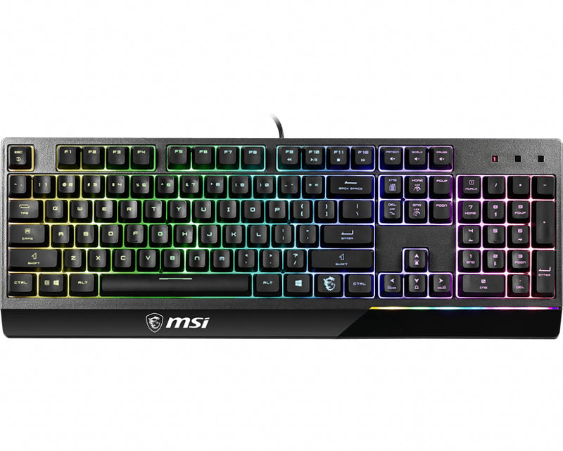 MSI Vigor GK30 Tastatur Gaming USB QWERTZ Deutsch Schwarz