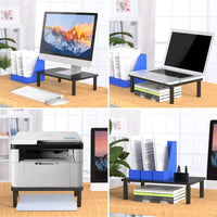 Techly ICA-MS 481 Flachbildschirm-Tischhalterung Tisch/Bank Schwarz