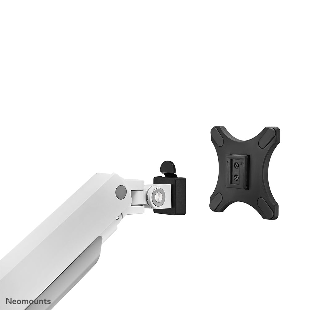 Neomounts DS70S-950WH2 Monitorarm 17-35" - Gasfeder - Topfix - 180°-Stopp