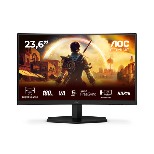 AOC G4 C24G42E Computerbildschirm 59,9 cm (23.6") 1920 x 1080 Pixel Full HD LED Schwarz, Rot