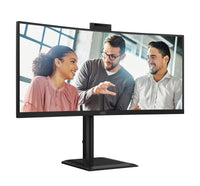 AOC CU34E4CW/75 Computerbildschirm 86,4 cm (34") 3440 x 1440 Pixel Schwarz