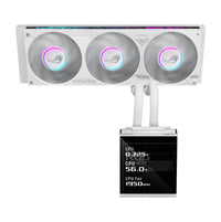 ASUS ROG STRIX SLC IV 360 ARGB LCD WHT Prozessor Flüssigkeitskühlung 12 cm Weiß 1 Stück(e)