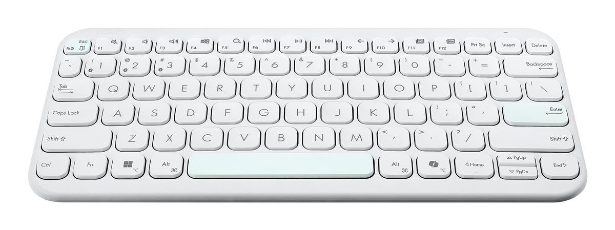 ASUS Marshmallow Keyboard KW100 Tastatur Haus Bluetooth QWERTZ Deutsch Weiß