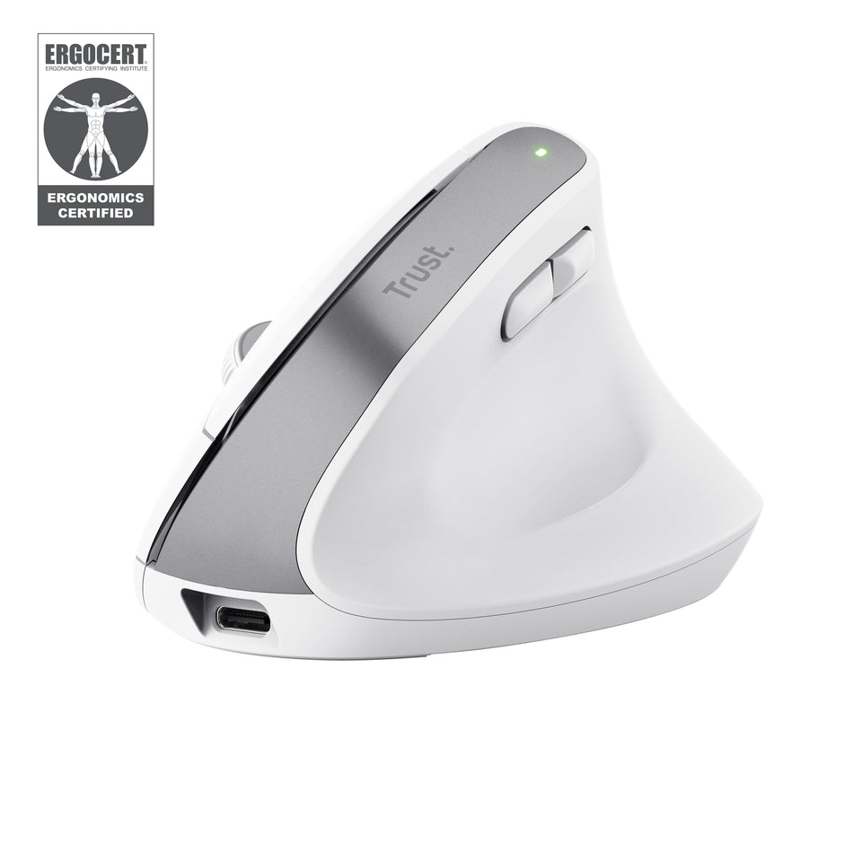 Souris Trust Bayo+ Bureau droite RF sans fil + Bluetooth Optique 2400 DPI