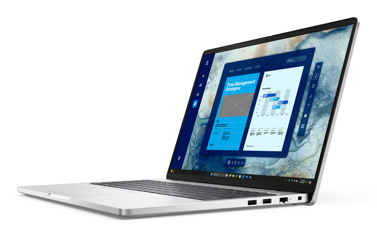 DELL Pro 16 PC16250 Intel Core Ultra 7 255U Laptop 40,6 cm (16") Full HD+ 16 GB DDR5-SDRAM 512 GB SSD Wi-Fi 6E (802.11ax) Windows 11 Pro Platin Deutsch