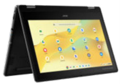 Acer Chromebook R757TN-TCO-C2ZB Intel® N N150 29,5 cm (11.6") HD 8 GB LPDDR5x-SDRAM 64 GB eMMC Wi-Fi 6E (802.11ax) ChromeOS Schwarz QWERTZ Deutsch