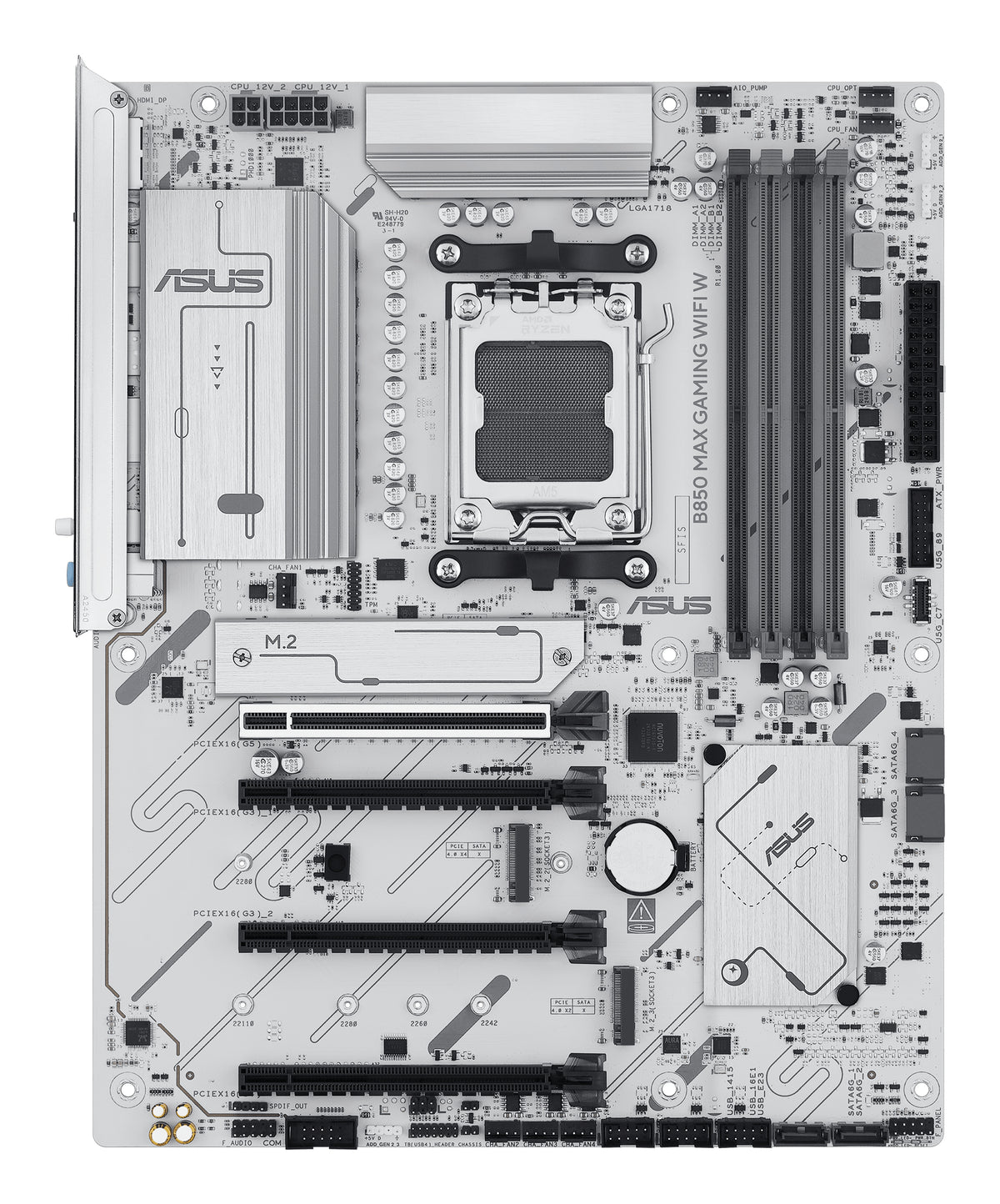 ASUS B850 MAX GAMING WIFI W AMD B850 Sockel AM5 ATX