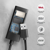Axagon ADE-AR USB-A 3.2 Gen 1 – Gigabit‑Ethernet‑Adapter, Realtek 8153