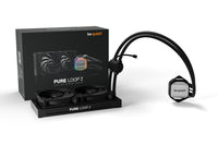 be quiet! Pure Loop 2 | 240mm Prozessor All-in-One-Flüssigkeitskühler 12 cm Schwarz 1 Stück(e)