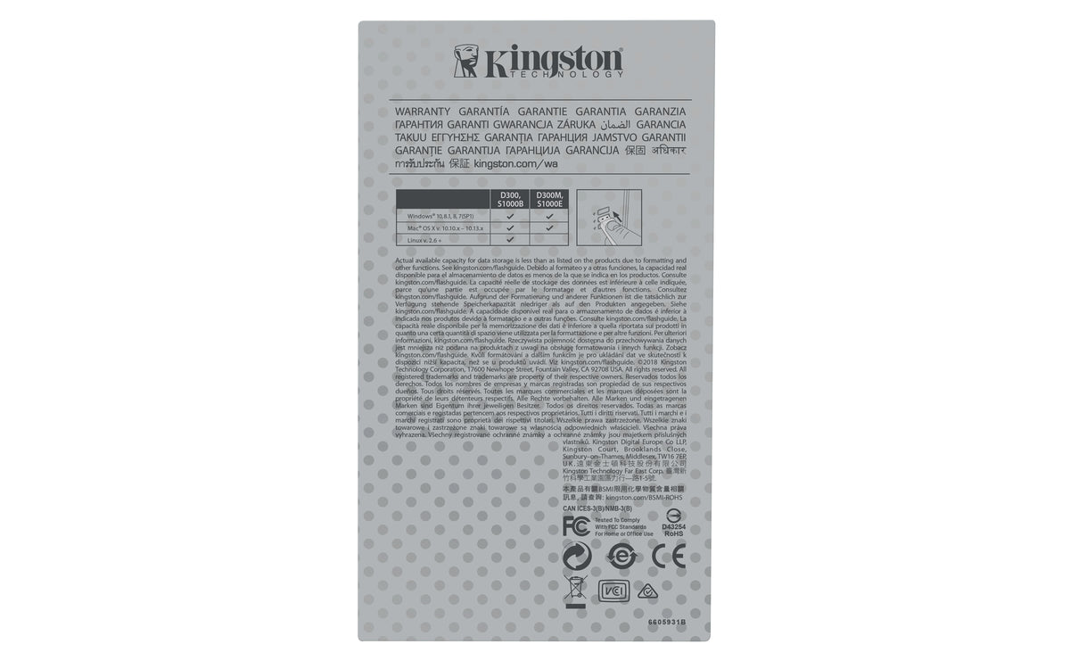 Kingston Technology IronKey 16GB Basic S1000 Encrypted USB 3.0 FIPS 140-2 Level 3
