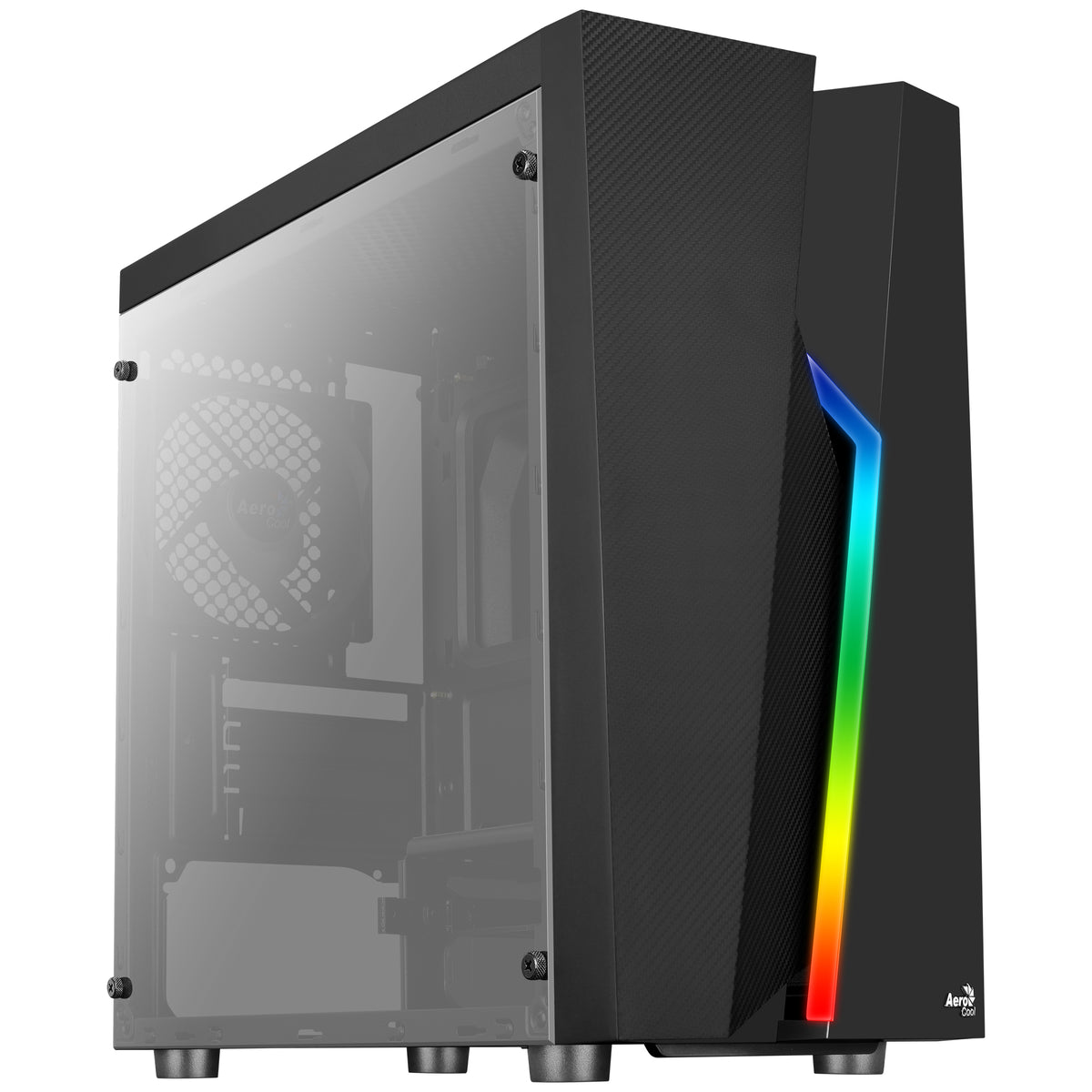 Aerocool Bolt Mini Mini Tower Schwarz