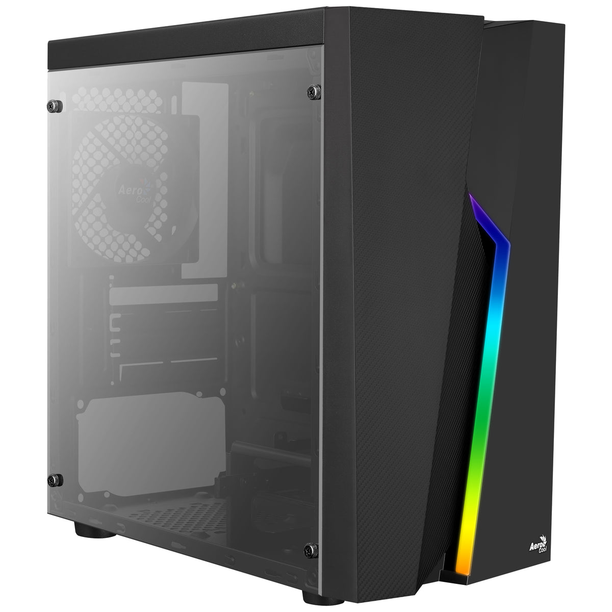 Aerocool Bolt Mini Mini Tower Schwarz