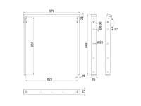 Multibrackets 7536 Zubehör für Monitorhalterung