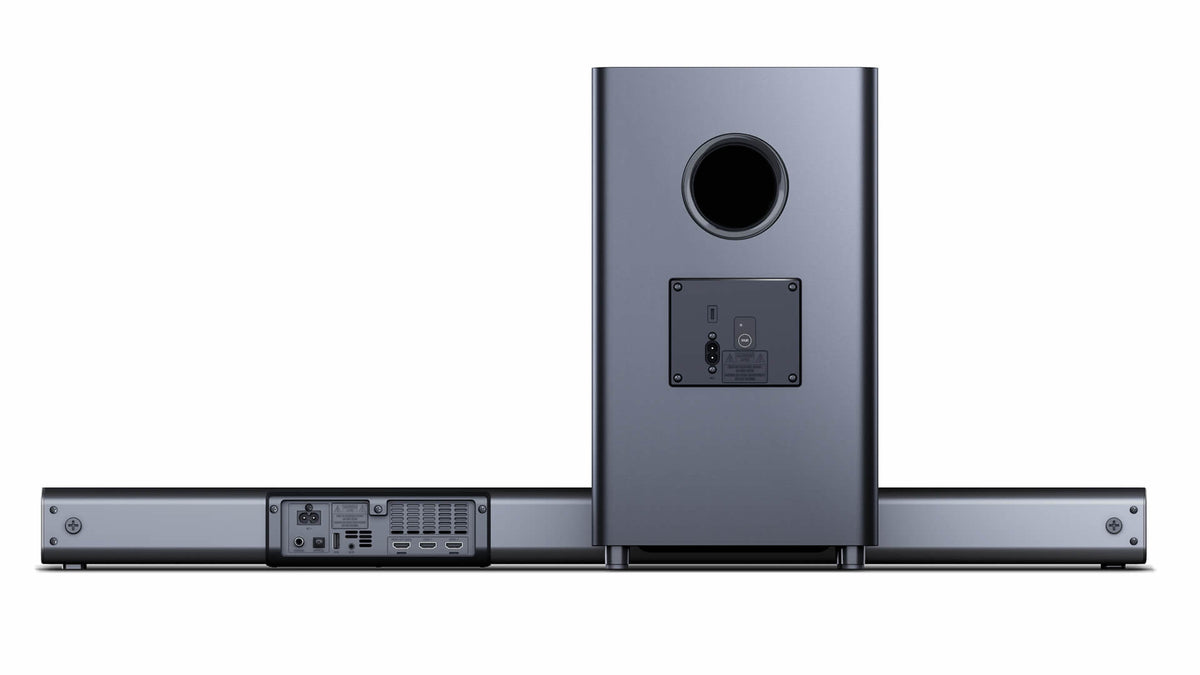 Sharp HT-SBW460 Soundbar-Lautsprecher Metallisch 3.1 Kanäle 440 W