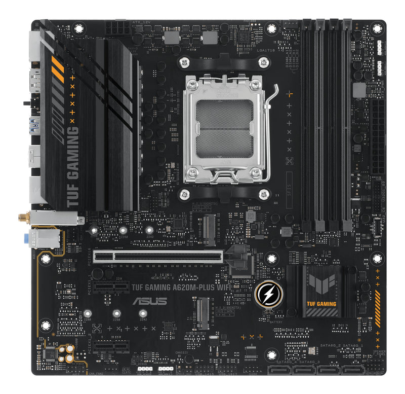 ASUS TUF GAMING A620M-PLUS WIFI AMD A620 Sockel AM5 micro ATX