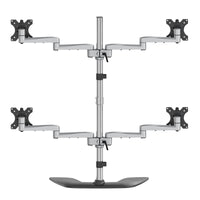 StarTech.com 4 fach Monitorhalter - Beweglich - Stahl & Aluminium