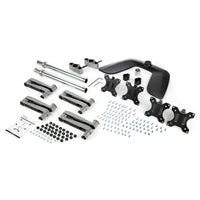 StarTech.com 4 fach Monitorhalter - Beweglich - Stahl & Aluminium