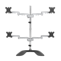 StarTech.com 4 fach Monitorhalter - Beweglich - Stahl & Aluminium