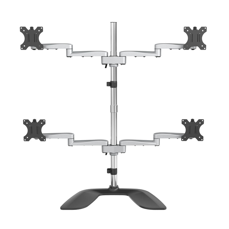 StarTech.com 4 fach Monitorhalter - Beweglich - Stahl & Aluminium