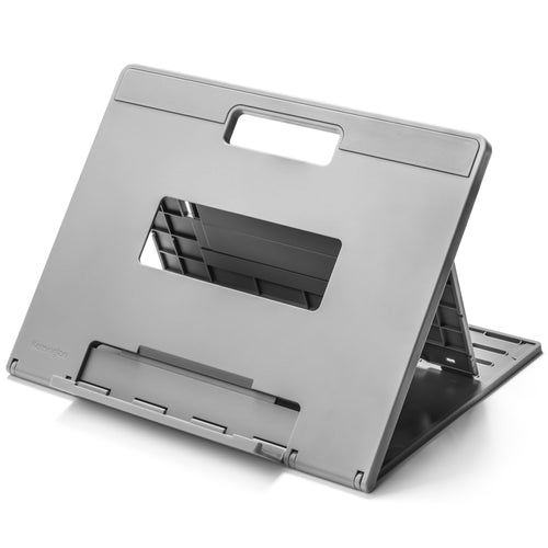 Kensington SmartFit Easy Riser Go - Höhenverstellbarer, ergonomischer Laptopständer für Laptops bis zu 17"