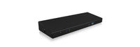 ICY BOX IB-DK2244AC Kabelgebunden USB 3.2 Gen 1 (3.1 Gen 1) Type-C Schwarz