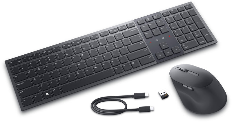 DELL Pro Premium Collaboration-Tastatur und -Maus – KM900 - deutsch (QWERTZ)