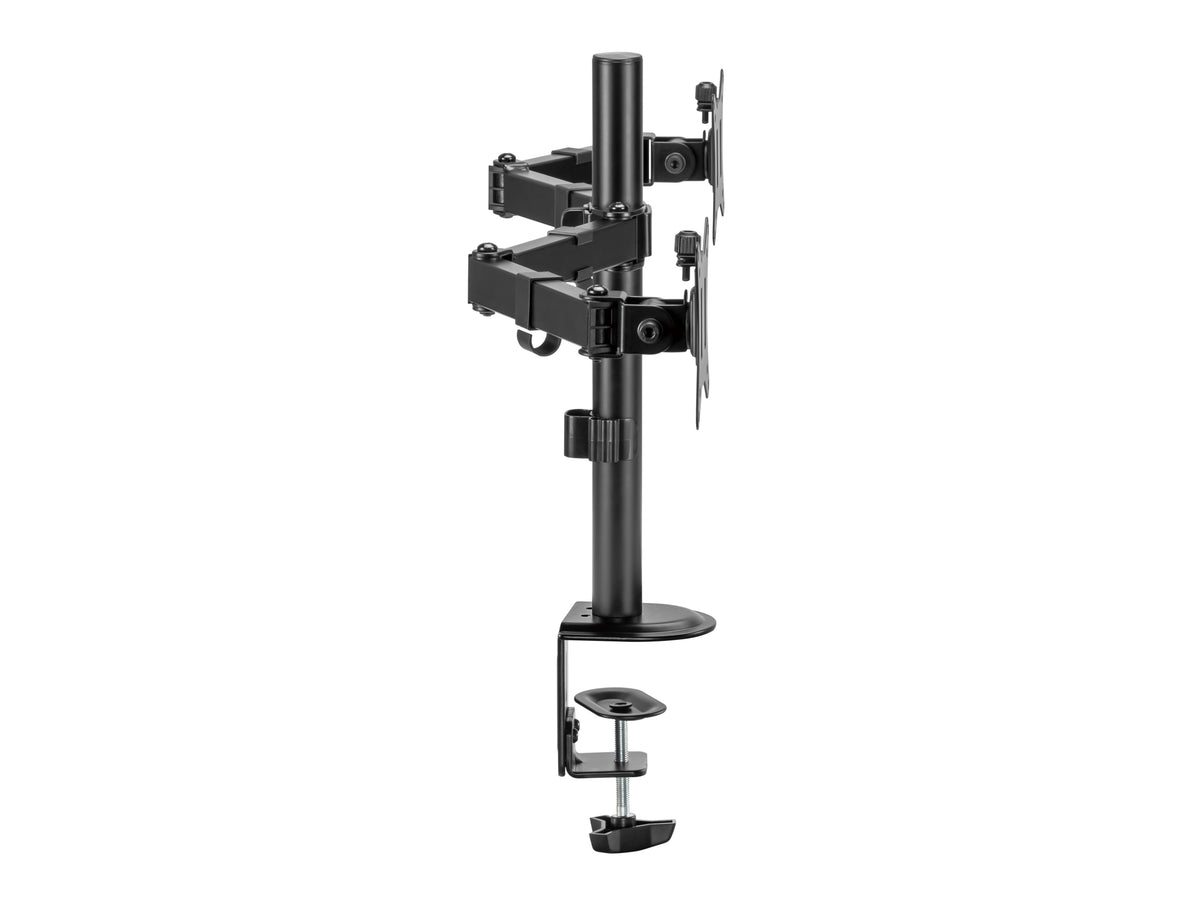 Equip 17"-32" Gelenk-Dual-Monitor-Tischhalterung