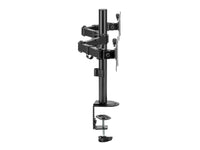 Equip 17"-32" Gelenk-Dual-Monitor-Tischhalterung