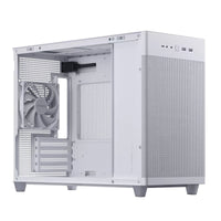 ASUS PRIME AP201 CASE TG WHITE Mini Tower Weiß