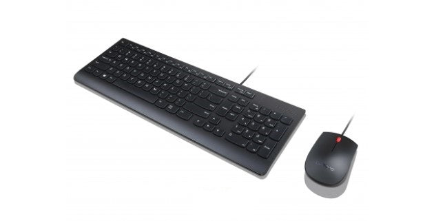 Lenovo 4X30L79910 Tastatur Maus enthalten Universal USB QWERTY Portuguesisch Schwarz
