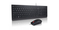 Lenovo 4X30L79910 Tastatur Maus enthalten Universal USB QWERTY Portuguesisch Schwarz