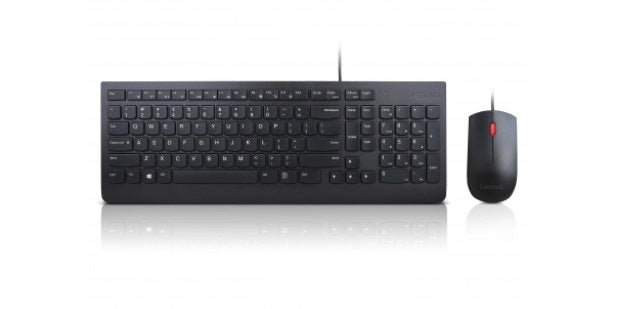 Lenovo 4X30L79910 Tastatur Maus enthalten Universal USB QWERTY Portuguesisch Schwarz