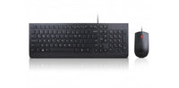 Lenovo 4X30L79910 Tastatur Maus enthalten Universal USB QWERTY Portuguesisch Schwarz