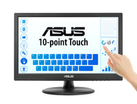 ASUS Touch VT169HE Computerbildschirm 39,6 cm (15.6") 1920 x 1080 Pixel Full HD LED Touchscreen Tisch Schwarz