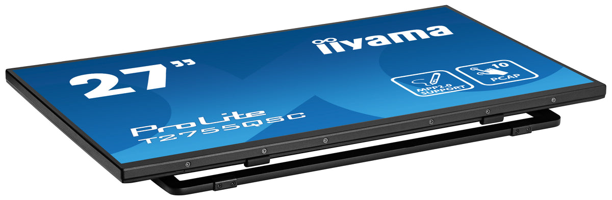 iiyama ProLite T2755QSC-B1 Computerbildschirm 68,6 cm (27") 2560 x 1440 Pixel Quad HD LCD Touchscreen Schwarz