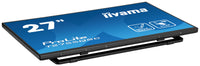 iiyama ProLite T2755QSC-B1 Computerbildschirm 68,6 cm (27") 2560 x 1440 Pixel Quad HD LCD Touchscreen Schwarz