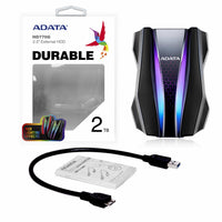 ADATA HD770G Externe Festplatte 2 TB 2.5" 3.2 Gen 1 (3.1 Gen 1) Schwarz