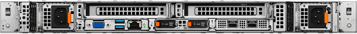 DELL PowerEdge R470 Server 480 GB Rack (1U) Intel Xeon 6 6507P 3,5 GHz 32 GB DDR5-SDRAM 1100 W