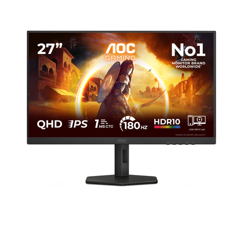 AOC G4 Q27G4XF Computerbildschirm 68,6 cm (27") 2560 x 1440 Pixel Quad HD LED Schwarz, Grau