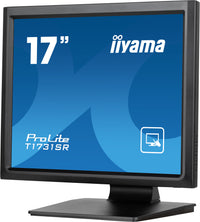 iiyama ProLite T1731SR-B1S Computerbildschirm 43,2 cm (17") 1280 x 1024 Pixel SXGA LCD Touchscreen Schwarz