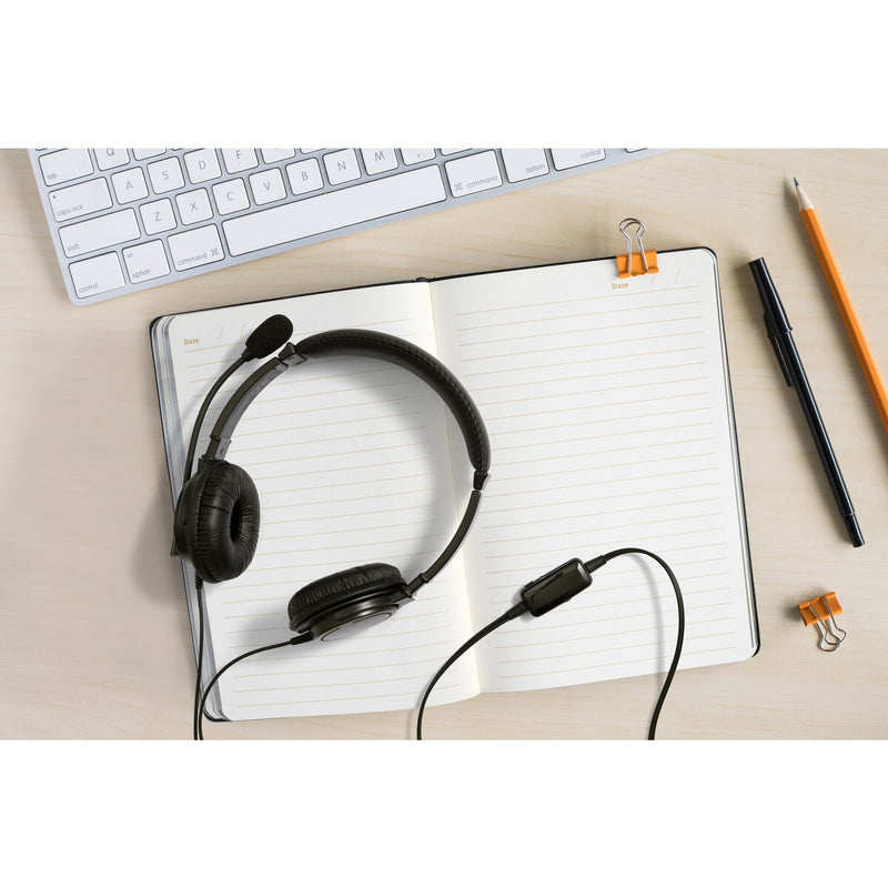 Kensington Classic 3.5mm Headset mit Mikrofon und Lautstärkeregler