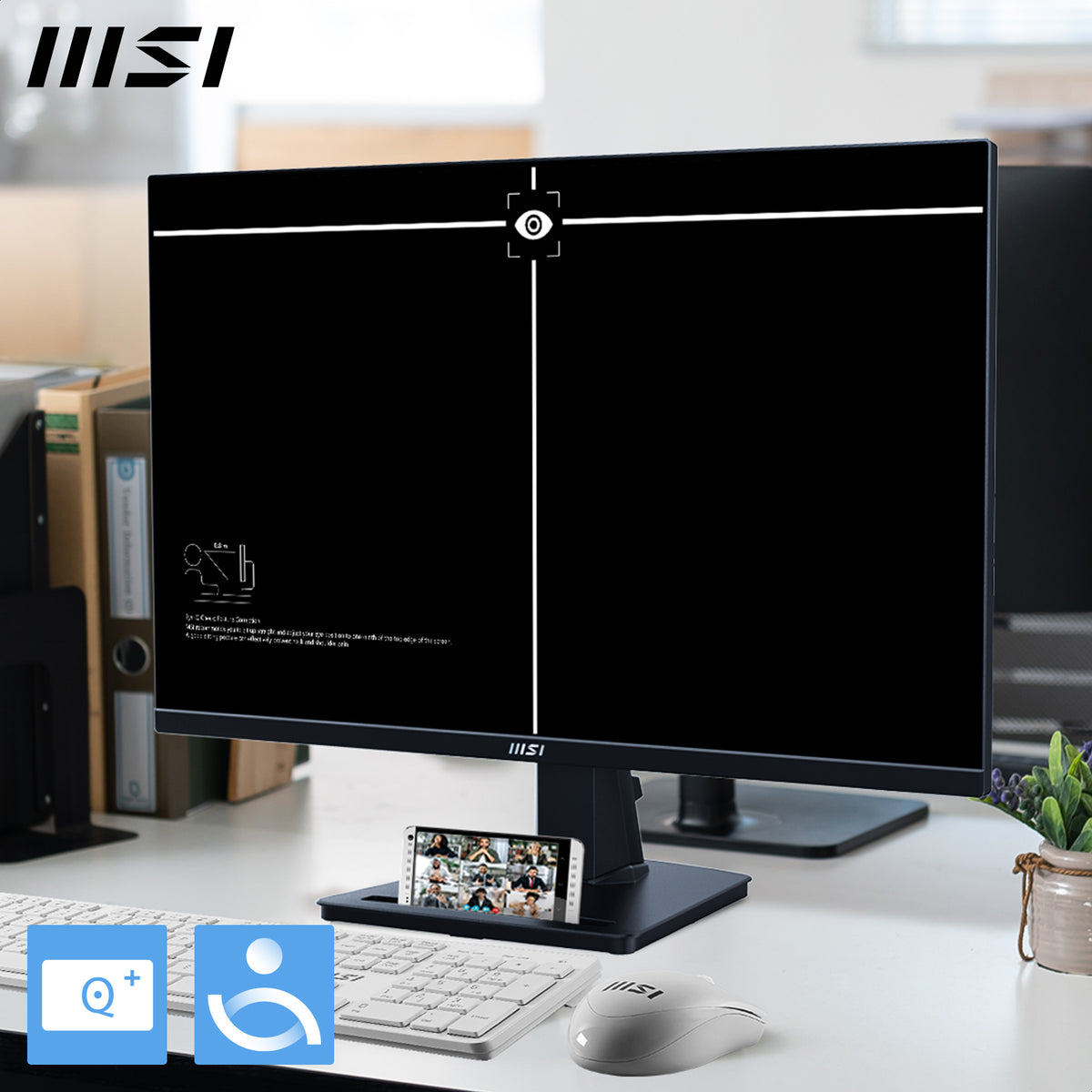 MSI Pro MP245G Computerbildschirm 60,5 cm (23.8") 1920 x 1080 Pixel Full HD LCD Schwarz