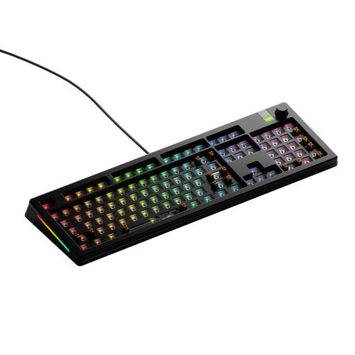 Glorious Gaming GMMK 3 PRO 100% Barebones Tastatur Haus USB Nein Schwarz