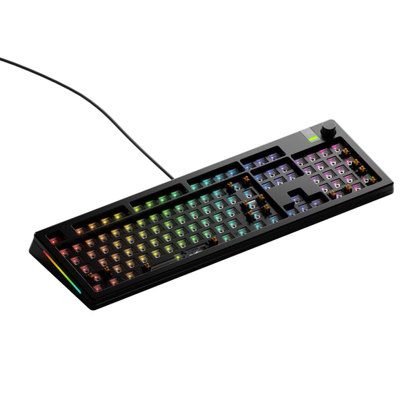 Glorious Gaming GMMK 3 PRO 100% Barebones Tastatur Haus USB Nein Schwarz