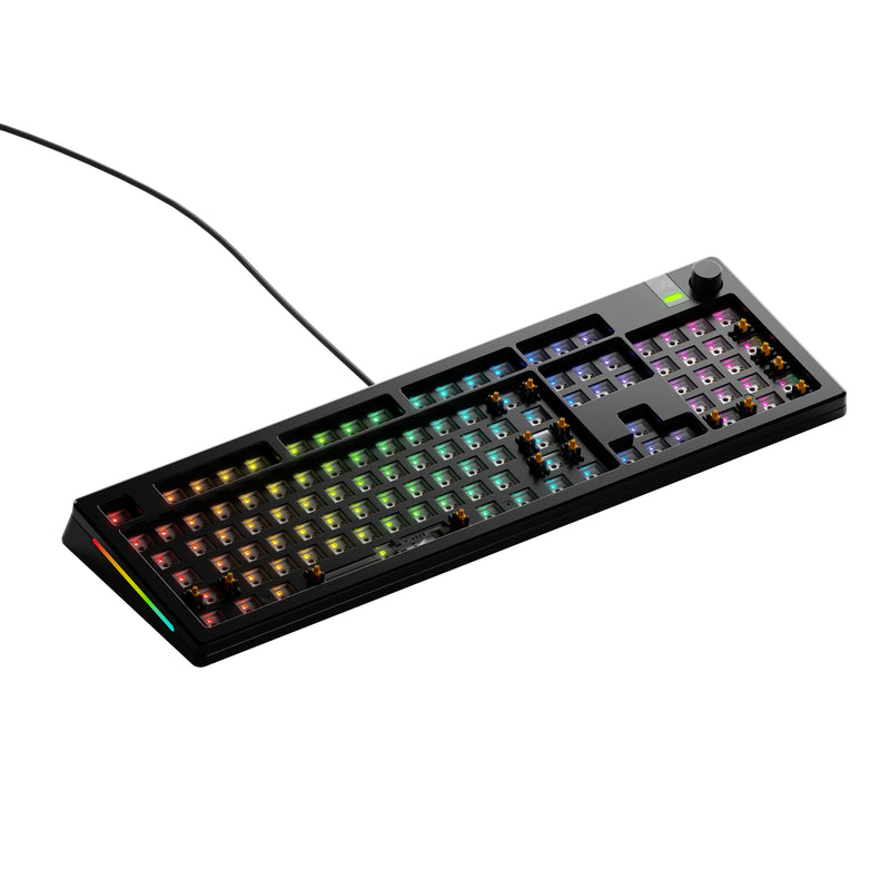 Glorious Gaming GMMK 3 PRO 100% Barebones Tastatur Haus USB Nein Schwarz